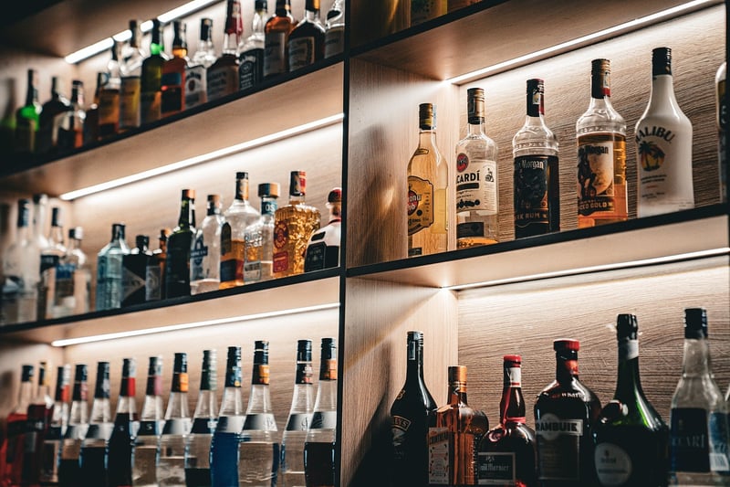 Speakeasy bar during the 1920s